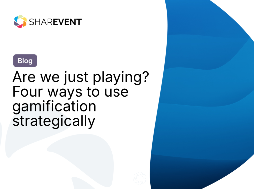 Are we just playing? Four ways to use gamification strategically