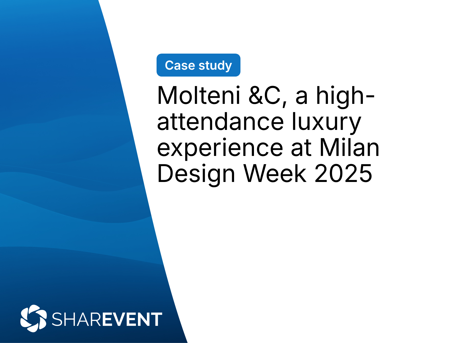 Case study: Molteni &C, a high-attendance luxury experience at Milan Design Week 2025