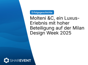 Case Study: Molteni &C, ein Luxus-Erlebnis mit hoher Beteiligung auf der Milan Design Week 2025