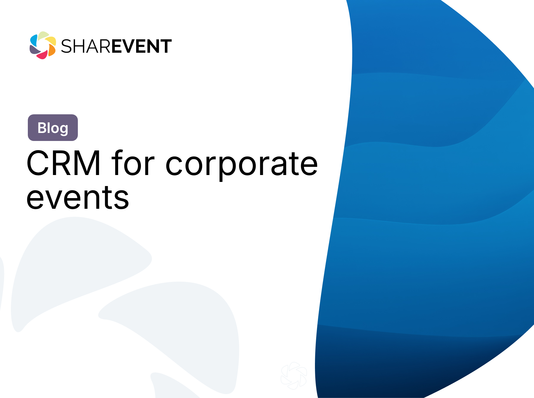 CRM for corporate events