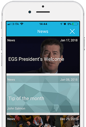 SharEvent community app with custom design and the association's identity