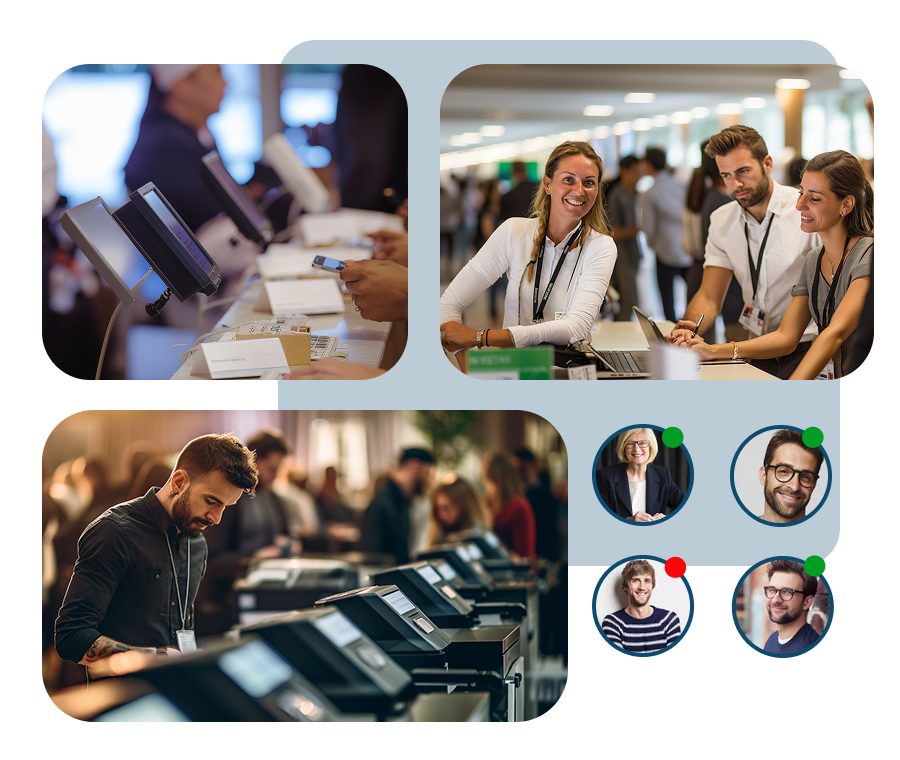Electronic tickets and event access control with SharEvent