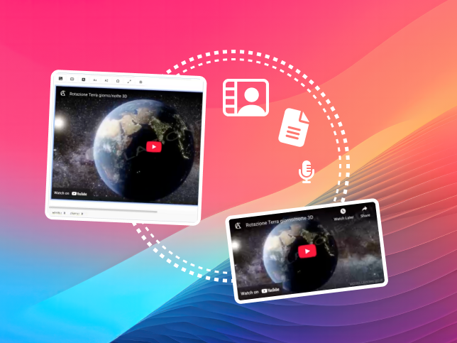 SharEvent company showcase with content, video and gallery the company can update