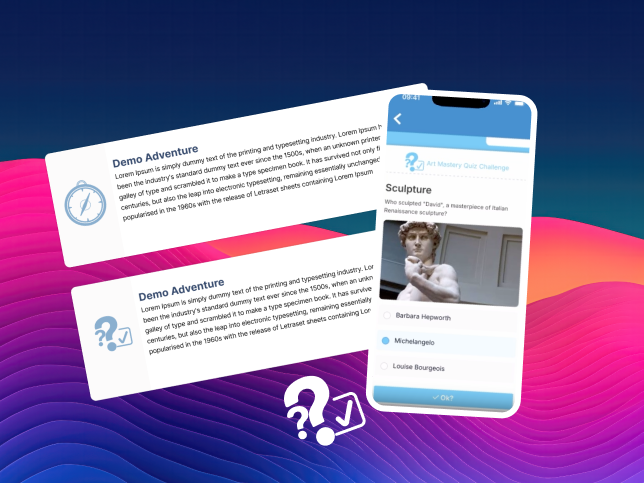 SharEvent gamification on desktop and mobile