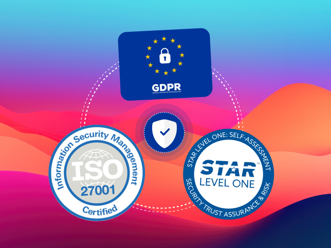 SharEvent security and data protection certifications: GDPR and ISO 27001