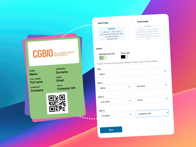 Erstellung individueller digitaler Tickets mit QR-Codes in SharEvent