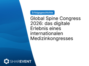 Global Spine Congress 2026: das digitale Erlebnis eines internationalen Medizinkongresses