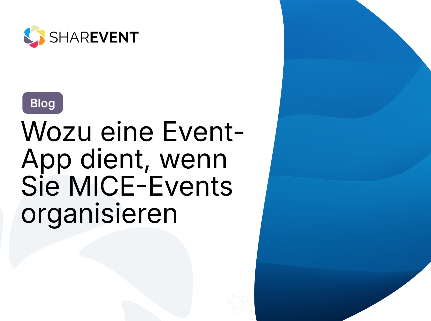 Wozu eine Event-App dient, wenn Sie MICE-Events organisieren